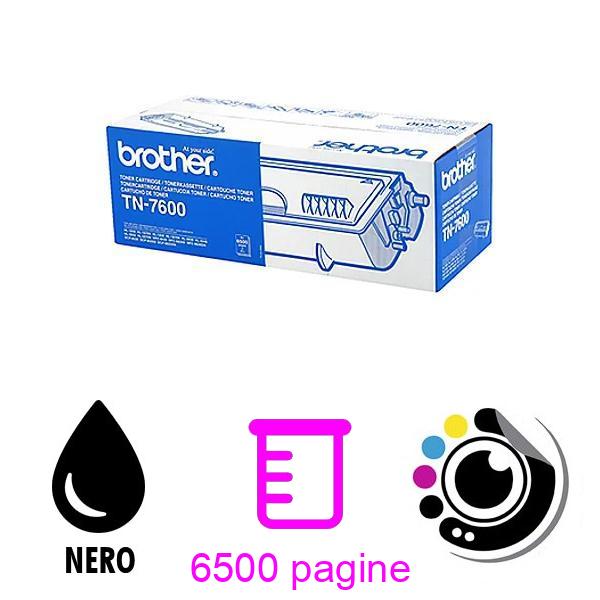 Toner Originale Brother TN-7600 Nero