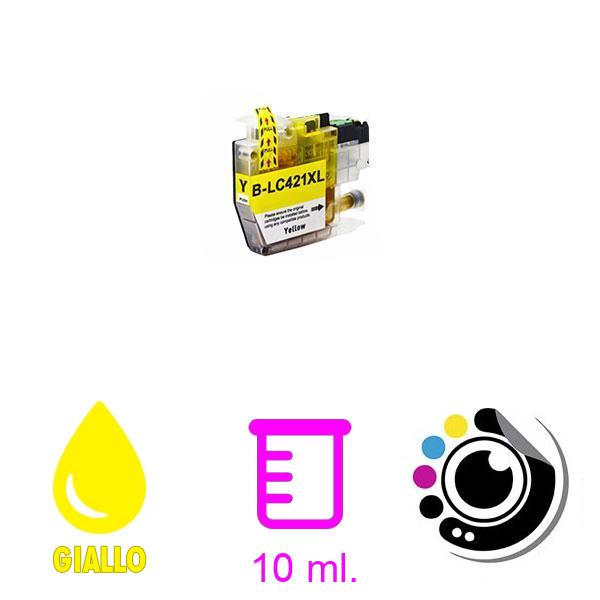 Compatibile Cartuccia Brother LC421XL Giallo