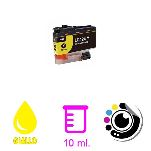 Compatibile Cartuccia Brother LC-424 Giallo