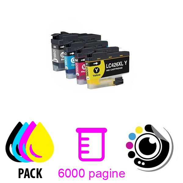 Compatibile Cartuccia Pacchetto 4 Brother LC-426XL