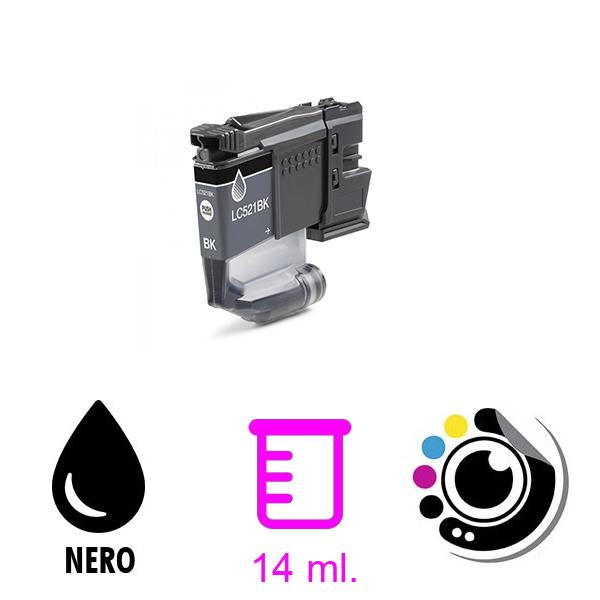 Compatibile Cartuccia Brother LC-521 Nero