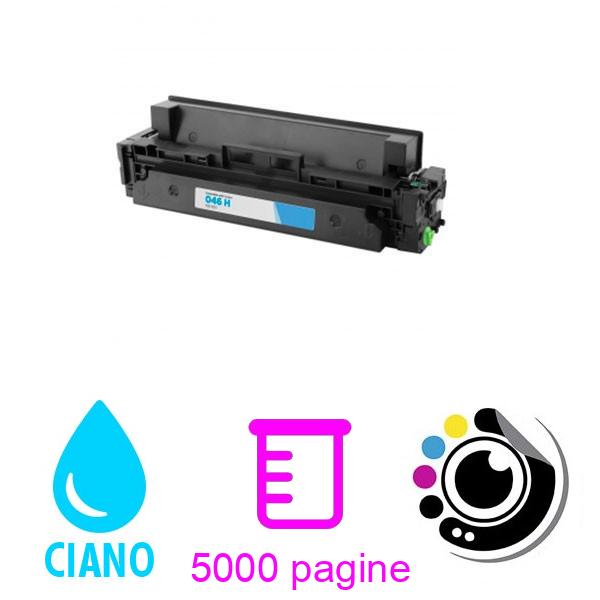 Compatibile Toner Canon 046H / 046 Ciano 1253C002 / 1249C002