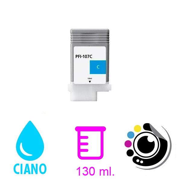Compatibile Cartuccia Canon PFI107 Ciano PFI-107C / 6706B001