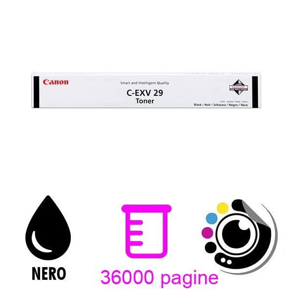 Toner Originale Canon C-EXV29 Nero 2790B002