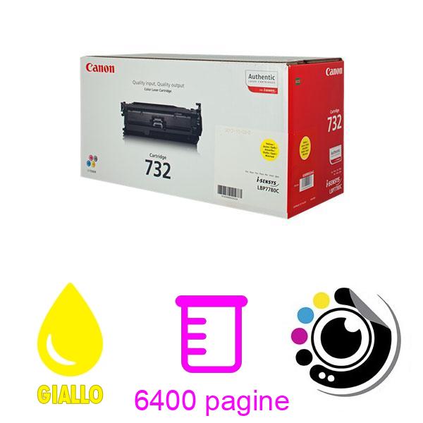 Toner Originale Canon 732 Giallo 6260B002