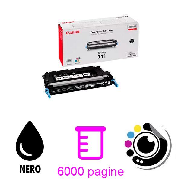 Toner Originale Canon 711 Nero 1660B002AA