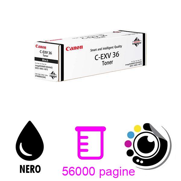 Toner Originale Canon C-EXV 36 Nero
