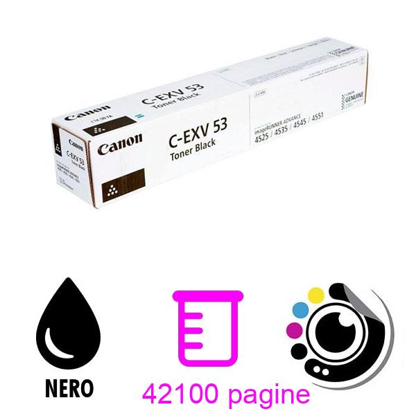 Toner Originale Canon C-EXV53 Nero 0473C002
