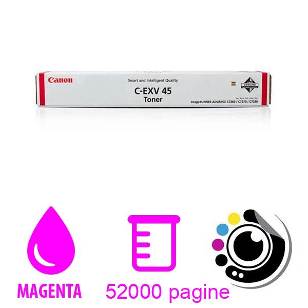Toner Originale Canon C-EXV45 Magenta 6946B002