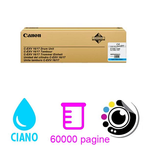 Originale Tamburo Canon C-EXV 16 / 17 Ciano 0257B002AA
