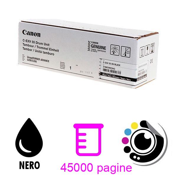 Originale Tamburo Canon C-EXV55 Nero 2186C002
