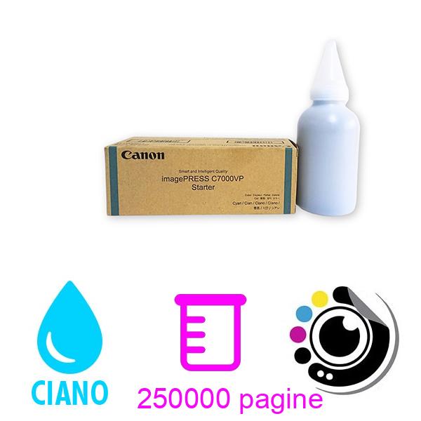 Originale Toner Canon Imagepress C7000VP Starter Ciano