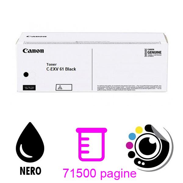 Originale Toner Canon CEX-V61 Nero