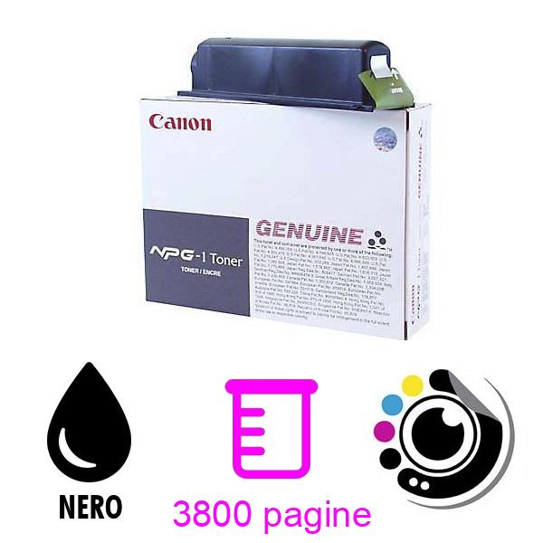 Originale Toner Canon NPG1 Nero 1372A005AA