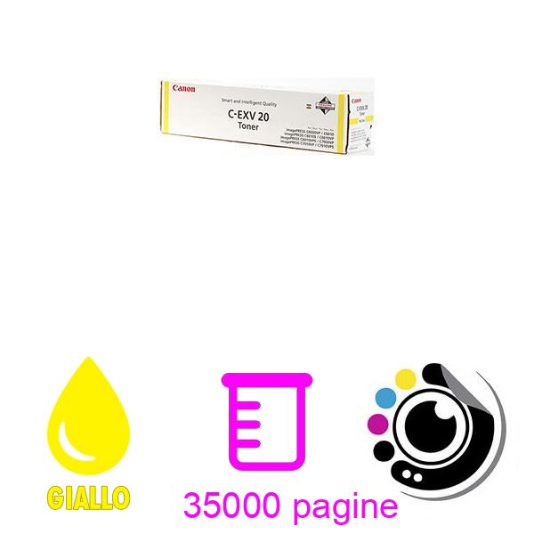Originale Toner Canon CEXV 20 Giallo