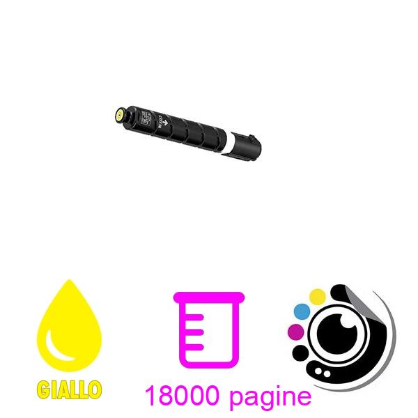 Compatible Toner Canon CEX-V55 Giallo 2185C002