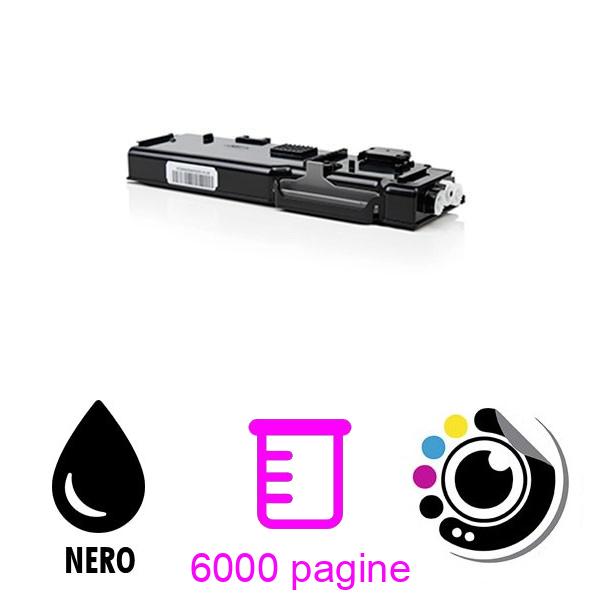 Toner compatibile Dell C2660 / C2665 Nero 593-BBBU / 67H2T / RD80W
