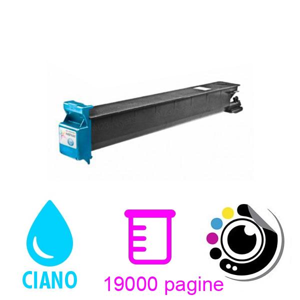 Toner compatibile Develop Ineo Plus 353 / 355 Ciano