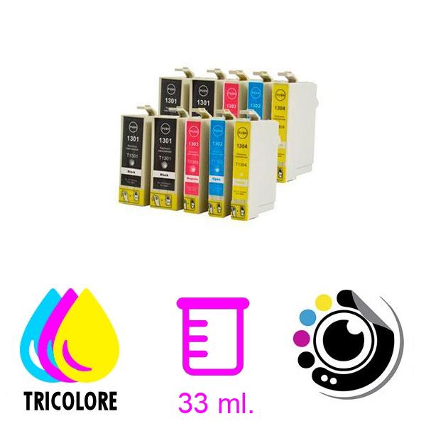 Compatibile Cartuccia Pacchetto 10 x Epson T1301/2/3/4