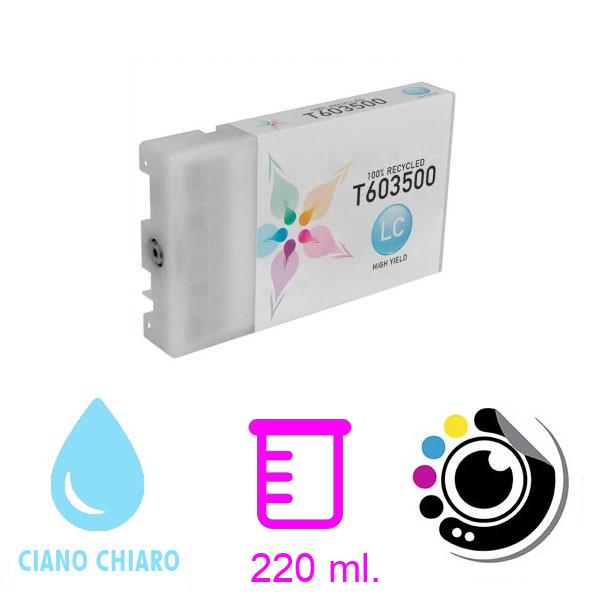 Compatibile Cartuccia Epson T6035 Ciano Chiaro C13T603500