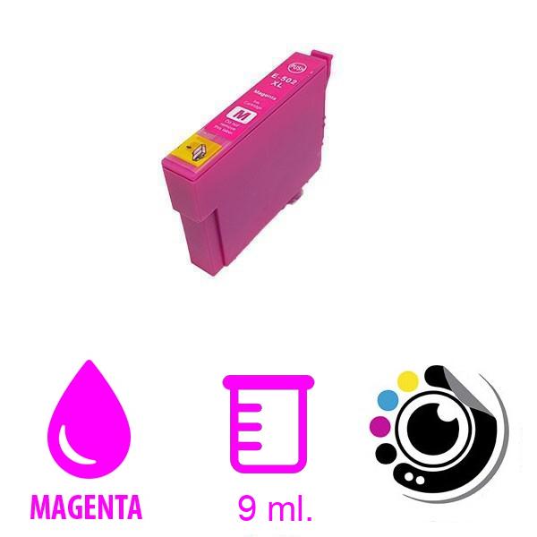 Cartuccia Compatibile Epson 502XL / 502 Magenta – C13T02W34010 / C13T02V34010 (T02W3 / T02V3)