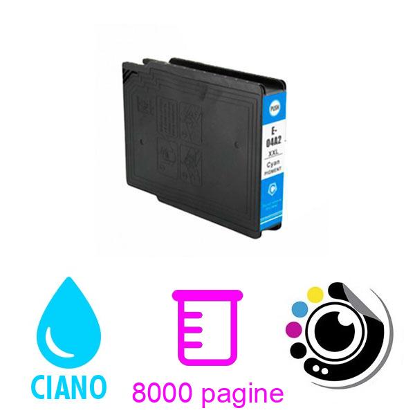 Compatibile Cartuccia Epson T04A2 / C13T04A240 Ciano