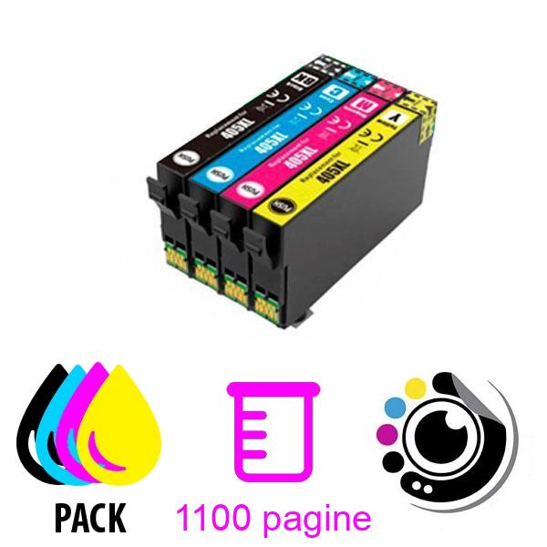 Compatibile Inchiostro Epson 405XL Pacchetto 4 Coloreees