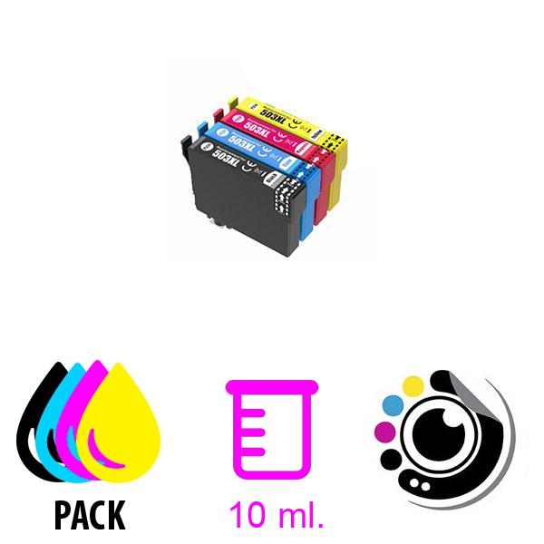 Compatibile Cartuccia Pacchetto x4 Epson 503XL C13T09R64010