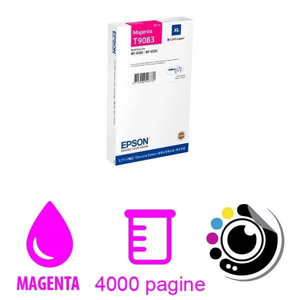 Originale Cartuccia Epson T9083XL Magenta C13T908340