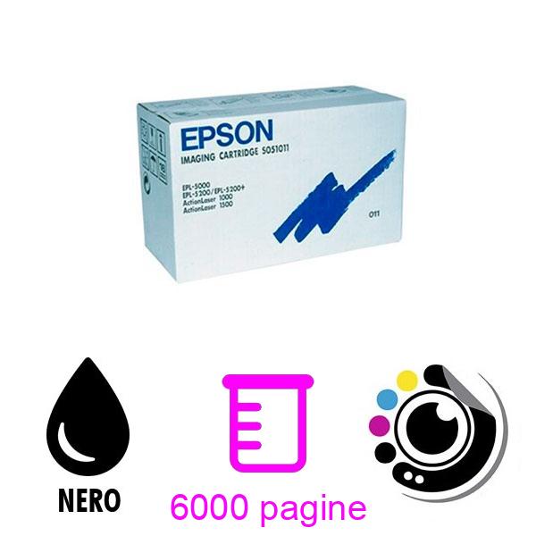 Toner Originale Epson EPL 5000/5200 Nero S051011