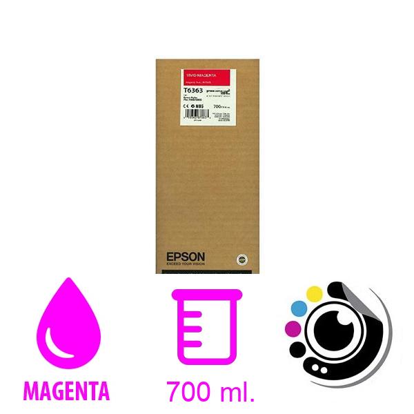Originale Cartuccia Epson T6363 Vivid Magenta C13T636300