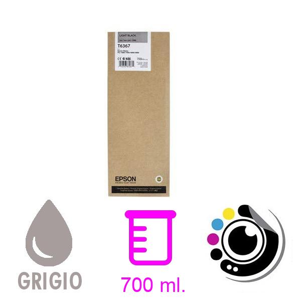 Originale Cartuccia Epson T6367 Grigio/Nero Chiaro C13T636700