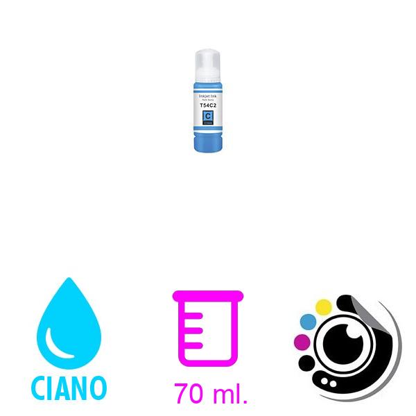 Compatibile Bottiglia de Inchiostro epson t54c Cyan