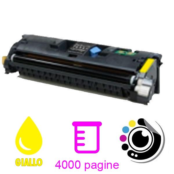 Toner compatibile HP Q3962A / 122A Giallo