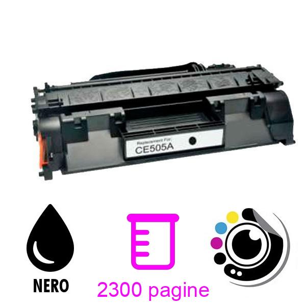 Compatibile Toner HP CE505A / 05A Nero