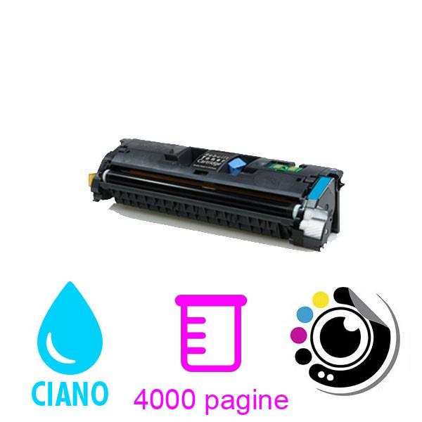 Toner compatibile HP Q3961A / 122A Ciano