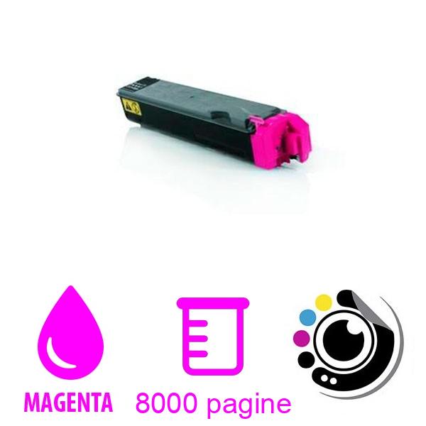 Toner compatibile Kyocera TK510 Magenta 1T02F3BEU0 TK-510