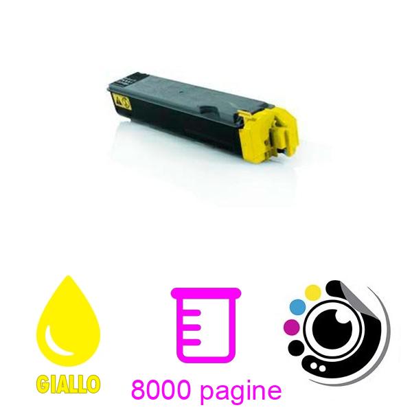 Toner compatibile Kyocera TK510 Giallo 1T02F3AEU0 TK-510