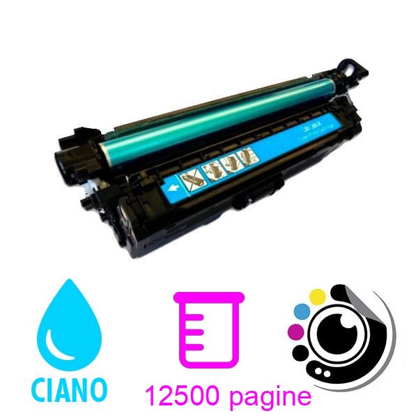 Toner compatibile HP CF031A / 646A Ciano