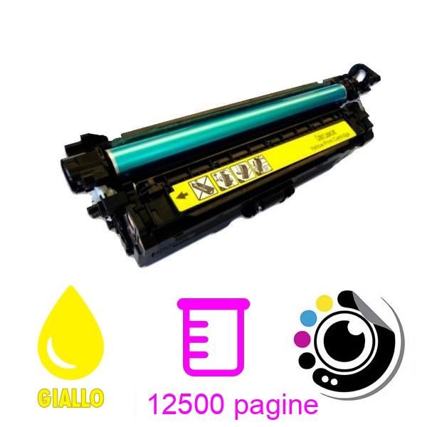 Toner compatibile HP CF032A / 646A Giallo