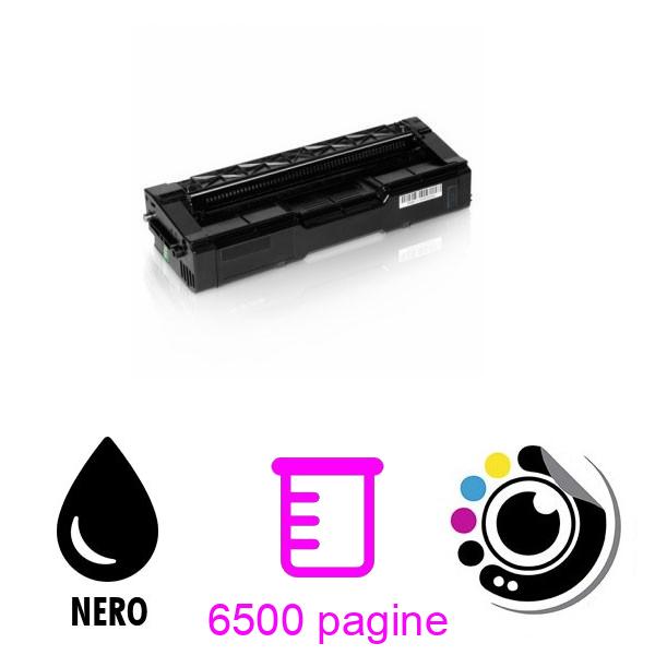 Compatibile Toner Ricoh Aficio SP-C231 / SP-C232 / SP-C242 / SP-C310 / SP-C311 / SP-C312 / SP-C320 Nero 406479