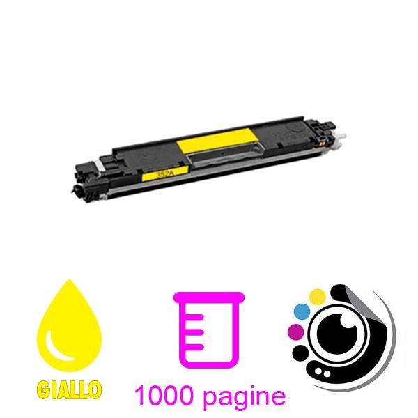 Toner compatibile HP CF352A / 130A Giallo