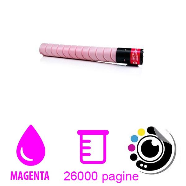 Toner compatibile Konica Minolta Bizhub C220 / C280 Magenta A11G351 / TN216M / TN216