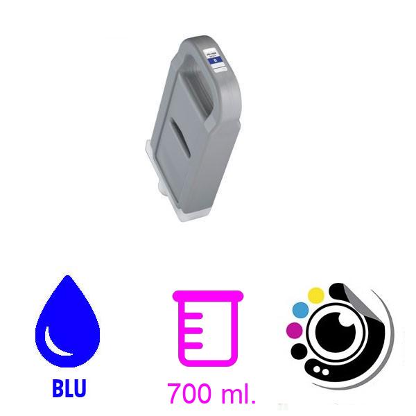 Compatibile Cartuccia Canon PFI706 / PFI306 Blu 6689B001 / 6665B001 PFI-706B