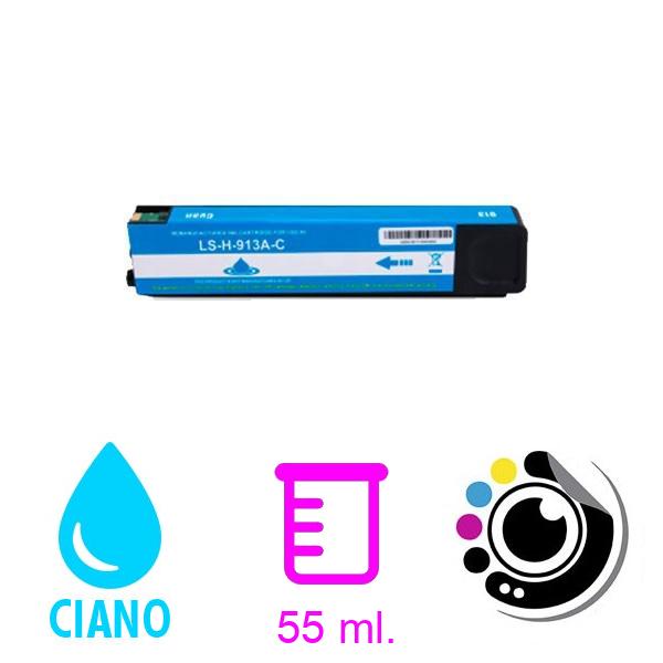 Compatibile Cartuccia HP 913A V.9 Ciano F6T77AE