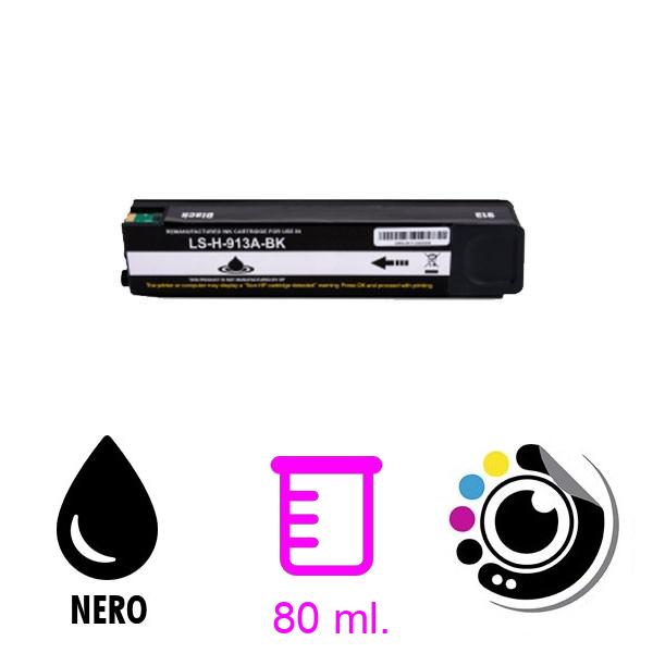 Compatibile Cartuccia HP 913A V.9 Nero L0R95AE (Chip aggiornato a maggio 2020)