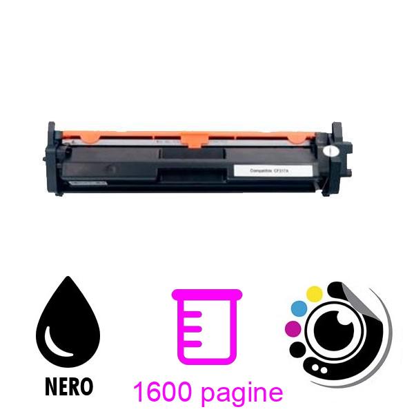 Compatibile Toner HP CF217A / 17A Nero