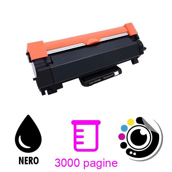 Compatibile Toner Brother TN2420 / TN2410 Nero TN-2420 / TN2410