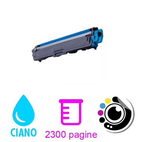 Toner compatibile Brother TN243 / TN247 (con Chip) Ciano TN-243C / TN-247C