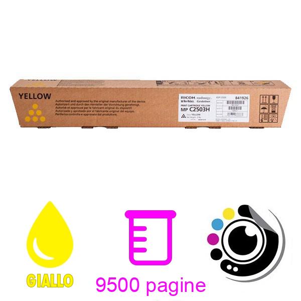 Toner Originale Ricoh Aficio MP-C2003 / MP-C2011 / MP-C2503 Giallo 841926 MPC2503 / MPC2003 / MPC2011